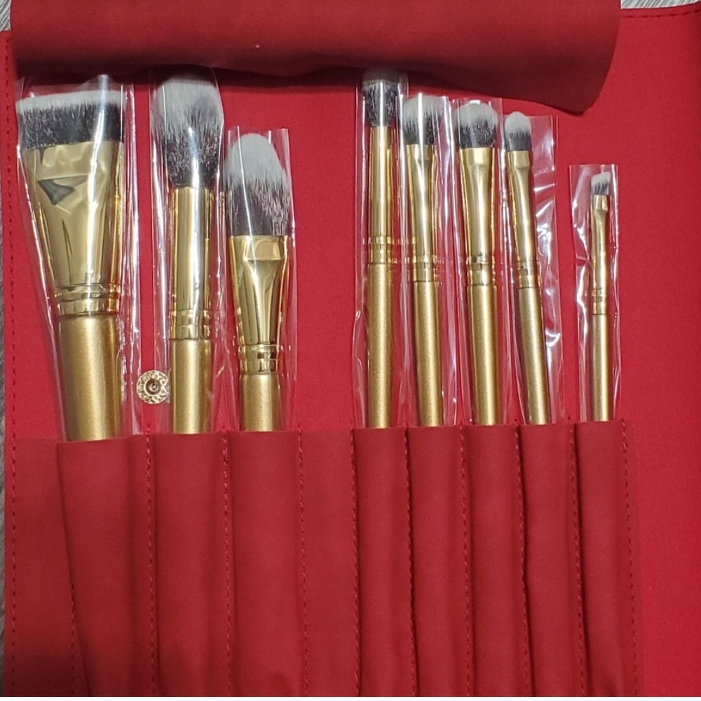 LUXIE - Glitter and Gold Brush Set